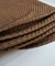 Brown Minky Dot Fabric by the Yard, 60" Wide Ultra-Soft Plush Minky Fabric for Baby Blankets, Nursery Decor, Plush Toys & Sewing